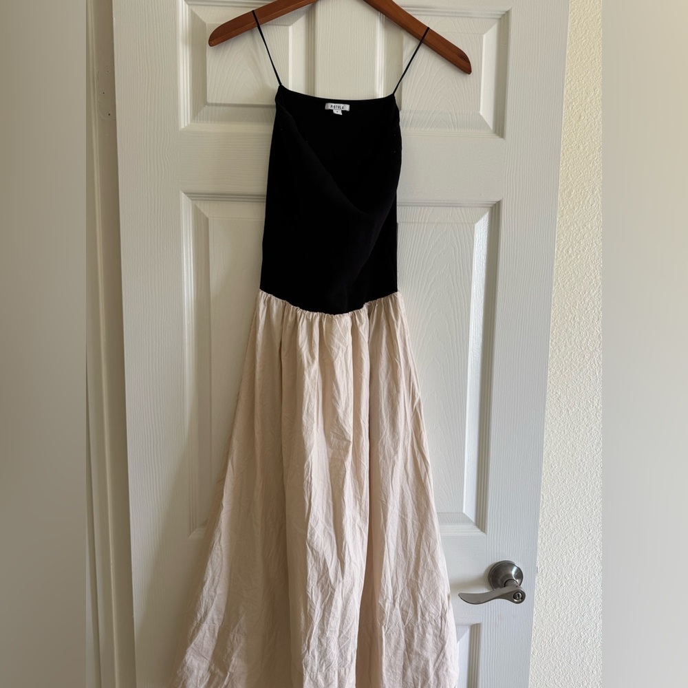 Pistola Black and White Mavo Midi Dress - Picture 2 of 3